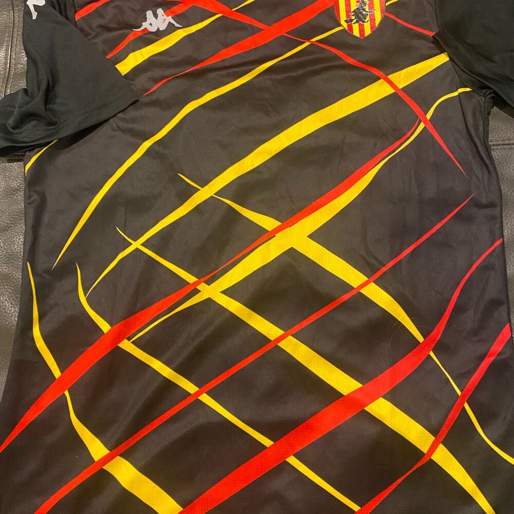 ITALY BENEVENTO CALCIO GIANLUCA CAPRARI Men's JERSEY Sz M,L,,XL,2XL NWT By Kappa - Picture 4 of 5